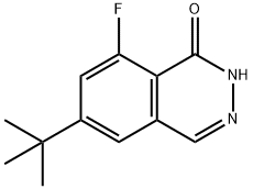 6-(tert-Butyl)-8-fluorophthalazin-1(2H)-one Structure