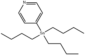 4-三正丁基锡基吡啶, 124252-41-1, 结构式