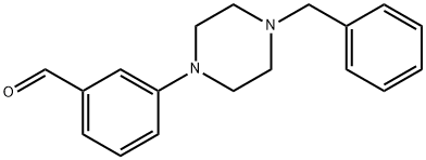 3-(4-Benzyl-piperazin-1-yl)-benzaldehyde Structure