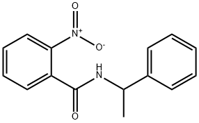 2-NITRO-N-(1-PHENYLETHYL)BENZAMIDE Structure