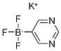 ピリミジン-5-トリフルオロほう酸カリウム 化学構造式