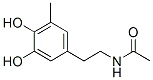 Acetamide, N-[2-(3,4-dihydroxy-5-methylphenyl)ethyl]- (9CI) Structure