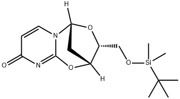 5'-TBDMS-2,3'-ANHYDRO-2'-DEOXYURIDINE Struktur