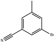 3-BROMO-5-METHYLBENZONITRILE Struktur