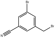 3-溴-5-氰基溴苄,124289-24-3,结构式