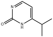 4-异丙基嘧啶-2-醇盐酸盐, 1243250-08-9, 结构式