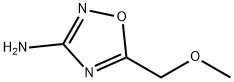 5-(甲氧基甲基)-1,2,4-恶二唑-3-胺, 1243250-15-8, 结构式