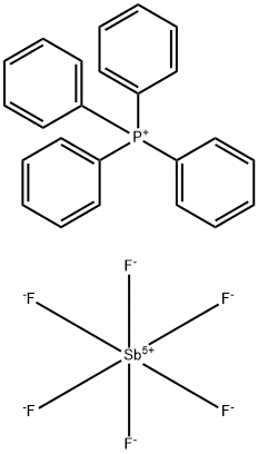 六氟锑酸四苯基磷,124329-50-6,结构式