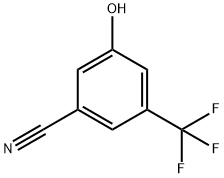 3-Cyano-5-(trifluoromethyl)phenol, 3-Cyano-5-hydroxybenzotrifluoride Structure