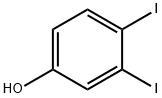 3,4-二碘苯酚 结构式