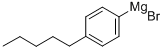 4-N-PENTYLPHENYLMAGNESIUM BROMIDE 化学構造式