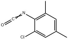 2-氯-4,6-二甲苯基异氰酸酯, 124421-12-1, 结构式
