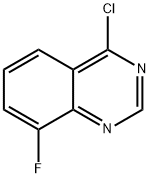 4-クロロ-8-フルオロキナゾリン 化学構造式