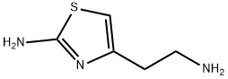 4-(2-アミノエチル)-1,3-チアゾール-2-アミン 化学構造式