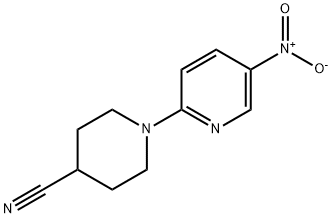 1-(5-nitro-2-pyridinyl)-4-piperidinecarbonitrile,1244642-17-8,结构式