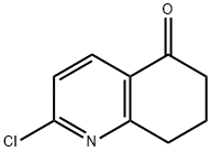 2-氯-7,8-二氢-6H-喹啉-5-酮,124467-36-3,结构式