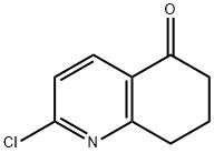 2-CHLORO-7,8-DIHYDRO-6H-QUINOLIN-5-ONE Structure