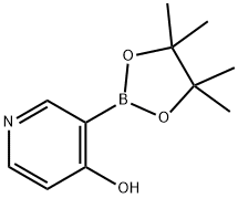 3-(4,4,5,5-tetraMethyl-1,3,2-dioxaborolan-2-yl)pyridin-4-ol Structure