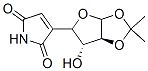 3-(1,2-O-isopropylidene-threofuranos-4-yl)maleimide Struktur