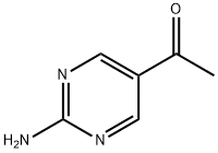 2-氨基-5-乙酰基嘧啶, 124491-42-5, 结构式