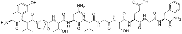 (TYR27)-ALPHA-CGRP (27-37) (RAT) Structure