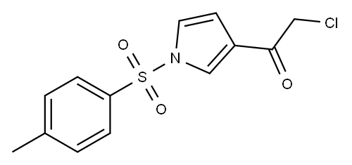 3-氯乙酰基-1-甲苯吡咯, 124511-96-2, 结构式