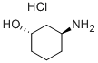 TRANS-3-アミノ-シクロヘキサノール塩酸塩 化学構造式