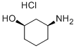 CIS-3-AMINO-CYCLOHEXANOL HYDROCHLORIDE Structure