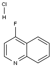 4-Fluoro-quinoline HCl Struktur