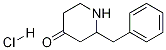 2-苄基哌啶-4-酮盐酸盐, 1245644-12-5, 结构式