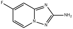 7-氟-[1,2,4]三唑并[1,5-A]吡啶-2-胺, 1245645-49-1, 结构式
