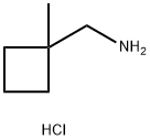 (1-甲基环丁基)甲胺盐酸盐,1245647-53-3,结构式