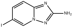 6-iodo-[1,2,4]triazolo[1,5-a]pyridin-2-amine Struktur