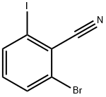 2-溴-6-碘苯腈,1245648-93-4,结构式