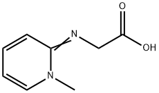 Glycine, N-(1-methyl-2(1H)-pyridinylidene)- (9CI) Struktur