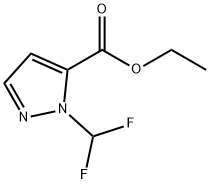 1 - (三氟甲基)-1H-吡唑-5 - 羧酸乙酯 结构式