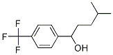 BenzeneMethanol, .alpha.-(3-Methylbutyl)-4-(trifluoroMethyl)- Struktur