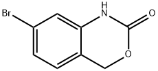 7-bromo-1H-benzo[d][1,3]oxazin-2(4H)-one Struktur