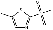 2-(Methylsulfonyl)-5-(tributylstannyl)thiazole Struktur
