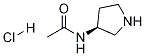 (S)-N-(Pyrrolidin-3-yl)acetaMide hydrochloride Structure