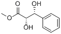 (2S,3R)-(−)-2,3-ジヒドロキシ-3-フェニルプロピオン酸メチル 化学構造式