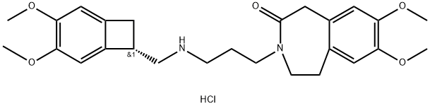 N-去甲盐酸伊伐布雷定 结构式