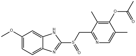 4-Acetyloxy Omeprazole
 Structure