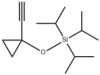 1-Ethynyl-1-(triisopropylsilyloxy)cyclopropane Structure