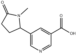rac-Cotinine 3-Carboxylic Acid Structure