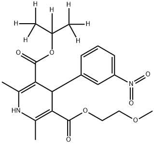 Nimodipine-d7 Structure