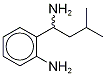 rac-2-[(1-Amino-3-methyl)butyl]aniline Structure