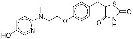 5-Hydroxy rosiglitazone-d4 Structure