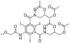 Tetra-O-acetyl Iopromide-d3 Structure