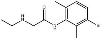 N-Desethyl 3-Bromo Lidocaine Structure